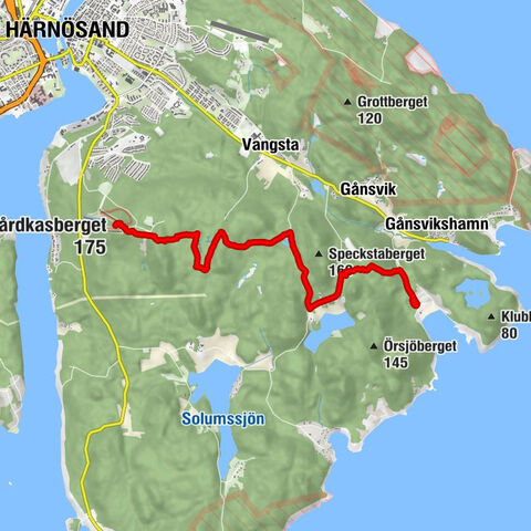 Restaurant Toppstugan - Vårdkasberget - Härnösand - Smitingen