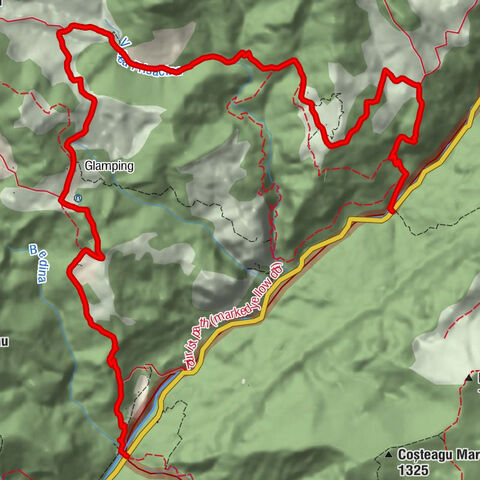 Cornereva - Izvor Dobraia - Prisacina - Izvor Ineleț
