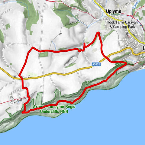 Cannington - Rousdon - Pinhay  Cliffs - Ware Cliffs