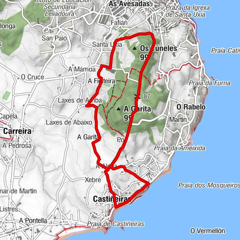 Os Curros - Castiñeiras - O Rial - Ribeira