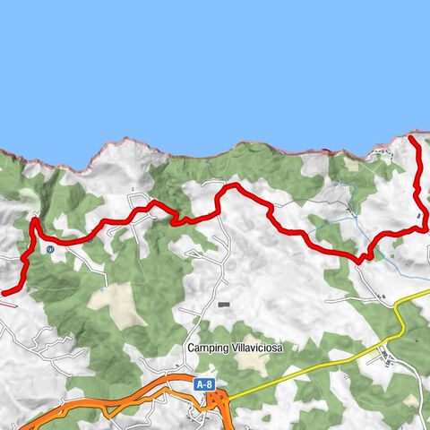 Les Parees - Villar - Ermita de San Andrés - Santa Mera