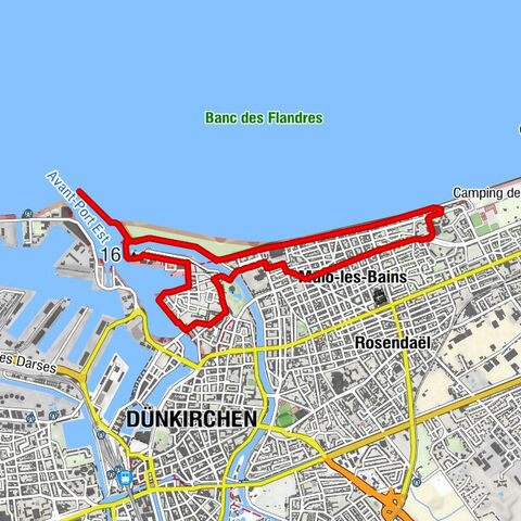Malo-les-Bains - La Digue - Dunkerque - Le Méridien