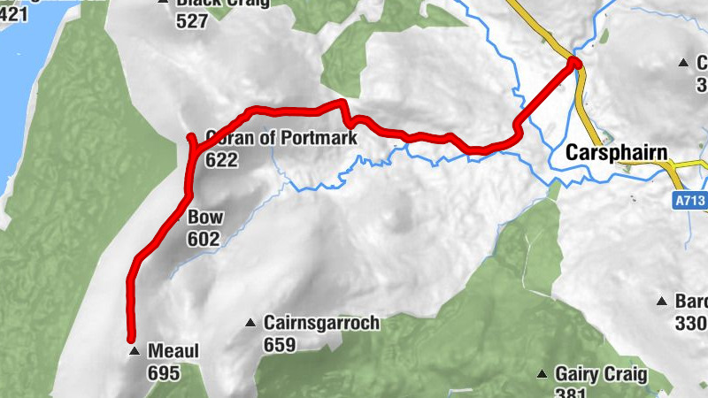 Dumfries and Galloway - Bow - Meaul - Coran of Portmark