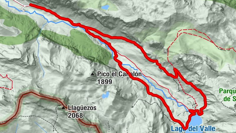 Outeiro - La Pradera del Valle - El Gabitón - Llomba de Camayor