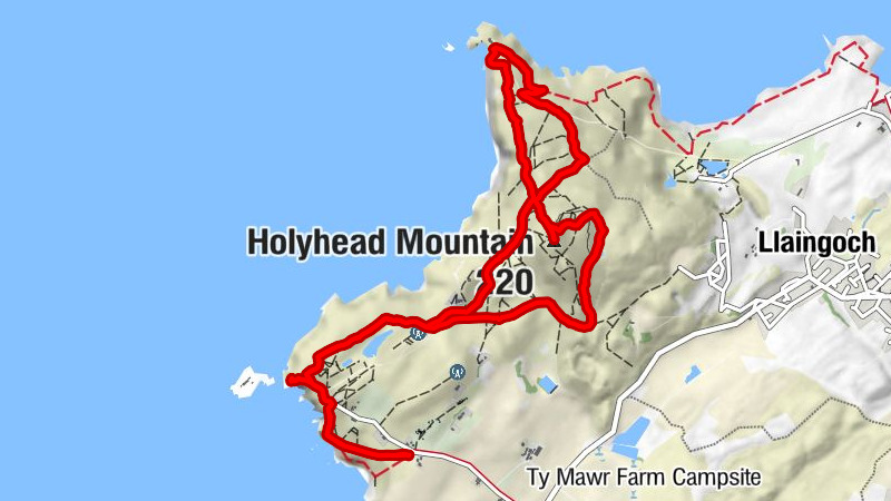 Trearddur - South Stack Lighthouse Viewpoint - Holyhead Mountain
