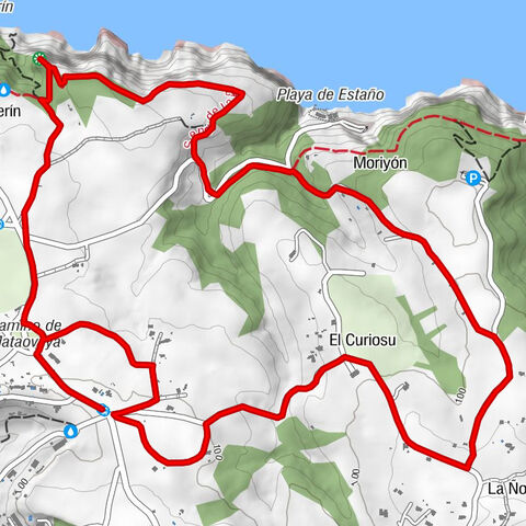 Distrito Rural - El Curiosu - Mirador de la Playa de Serín