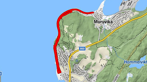 Malvik - Sjøvollen - Muruvika
