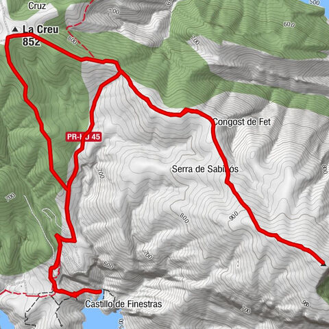 La Creu - Serra de Savinós