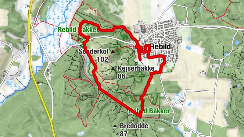 Rebild Kommune - Rold Høj - Rebild