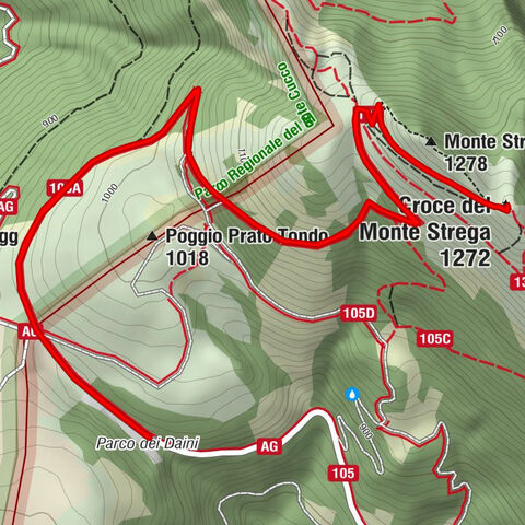 Sassoferrato - Croce del Monte Strega - Monte Strega