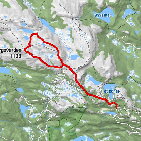 Tjernsli;Tjernsætri - Bjørgovarden