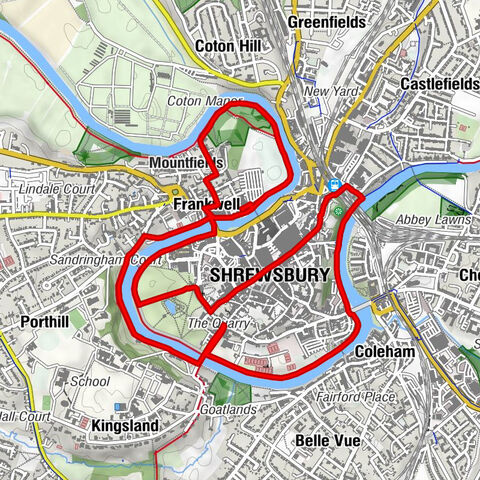 Shrewsbury - Coton Hill - Mountfields