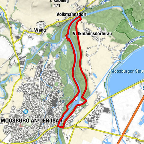 Moosburg an der Isar - Volkmannsdorf - Unteres Gereuth