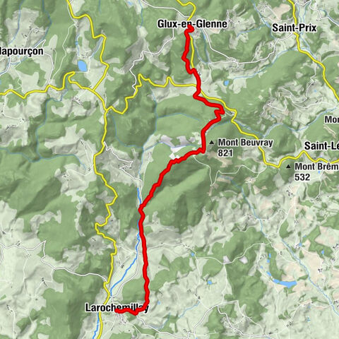 La petite auberge - L'Haut de la Croix - Glux-en-Glenne - Église Saint-Pierre