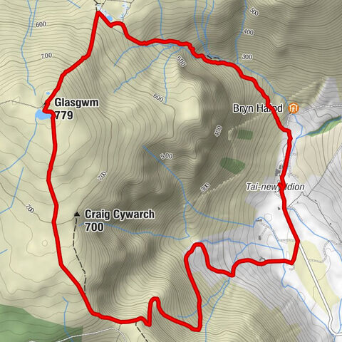 Mawddwy - Glasgwm