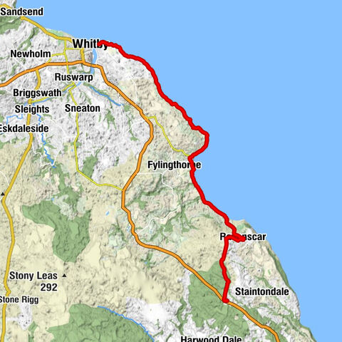 LCPs of Fylingdales and Hawsker-cum-Stainsacre - Ravenscar - St. Hilda's Church - Whitby