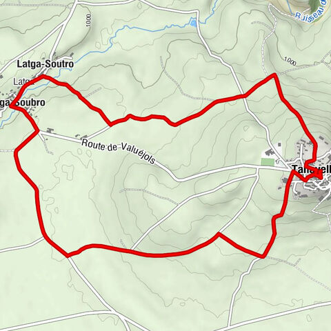 Puy de Tanavelle - Église Sainte-Foy - Latga-Soutro - Tanavelle