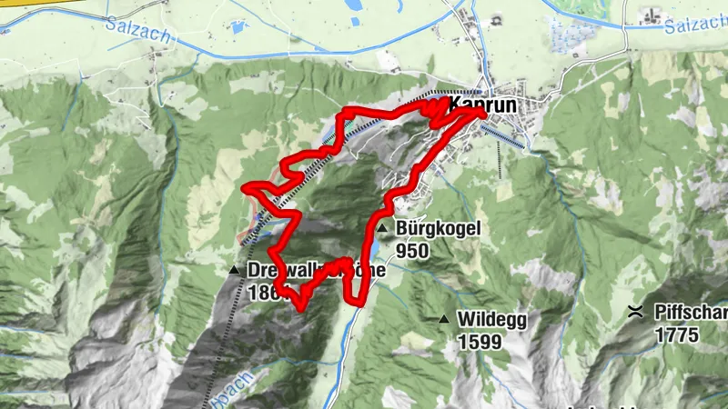 Maiskogel - Bachler Trail - Tauernradweg
