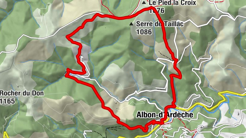 Albon-d'Ardèche - garnier - Curins - Temple