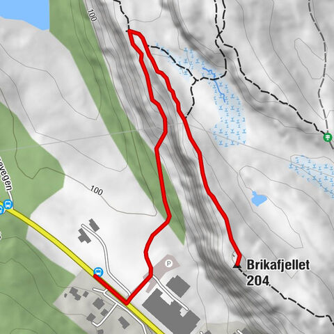 Askøy - Brikafjellet - Kleppestø