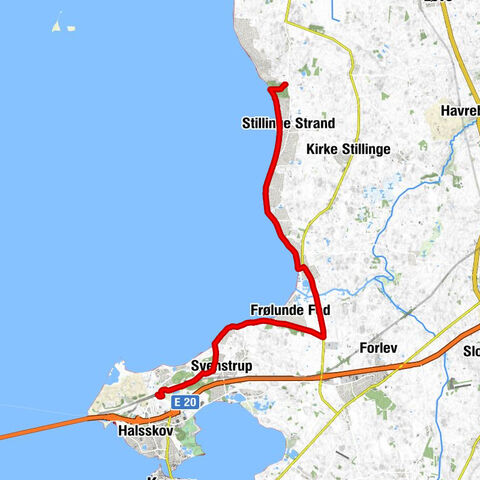 Slagelse Kommune - Stillinge Strand - Kongsmark Strand - Korsør