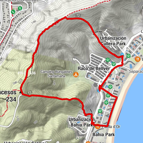 Racó de Bellver - Pic dels Francesos - Cullera