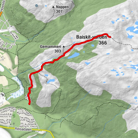 Nordreisa - Baiskit-varden - Gemammeri