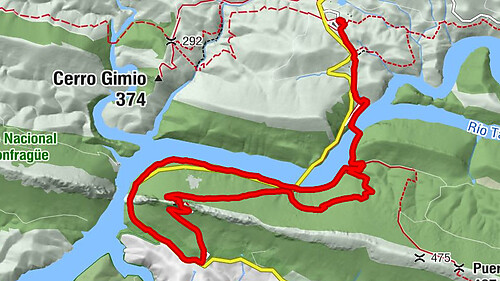 Villarreal de San Carlos - Umbría del Puente - Ermita de Monfragüe - Salto del Gitano