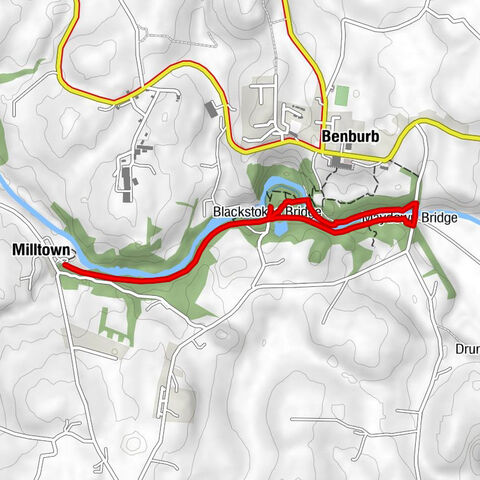 Maydown Bridge - Blackstokes Bridge - Milltown - Benburb