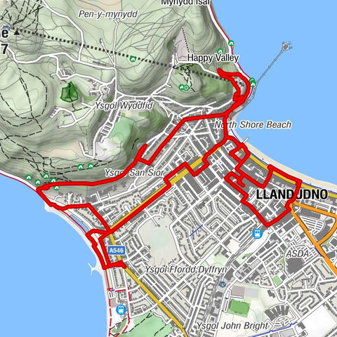 Llandudno - Ogof Abaty - Ogof Arth