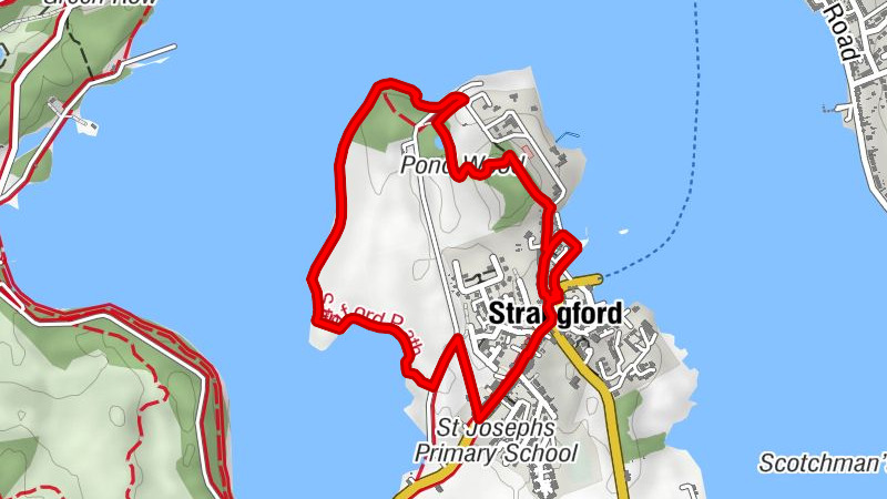 Strangford Lower - Quarry Hill Church - The Artisan Cookhouse - The Lobster Pot