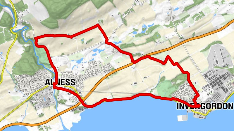 Invergordon - Cromlet - Alness