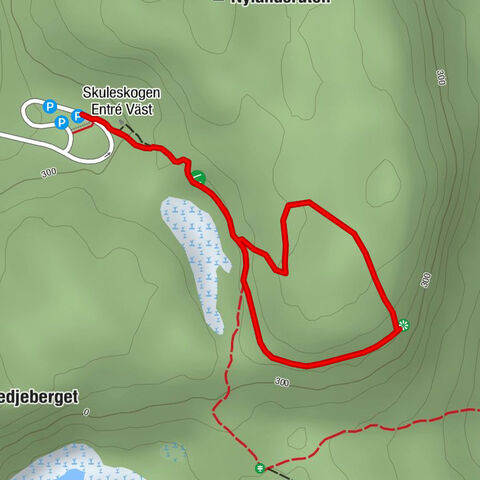 Skuleskogen Entré Väst