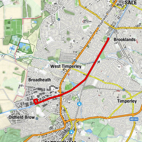 Trafford - Altrincham - Warrington