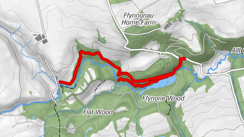 Manordeifi - Ffynone Waterfall