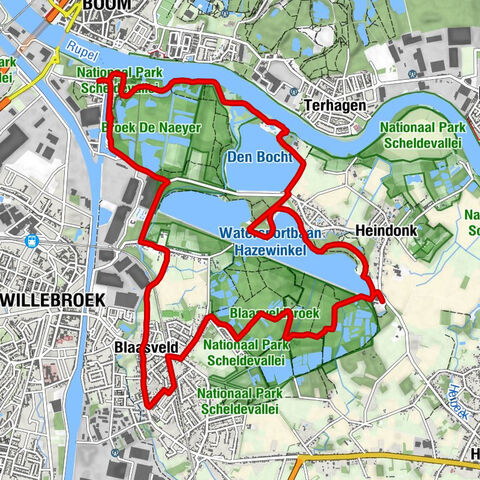 Mechelen - De Lange Pollepel - Onze-Lieve-Vrouw van de 14 Bunderskapel - Sint-Amanduskerk