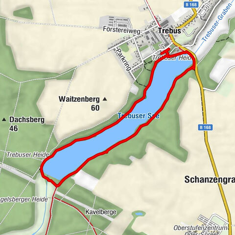 Trebus - Seeblick