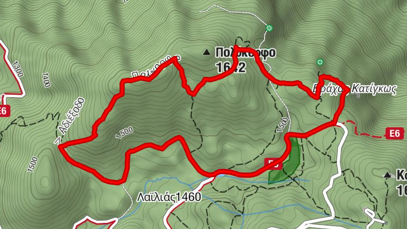 Σημείο Θέας: Βράχος Κατίγκως - Πηγή - Δήμος Σερρών