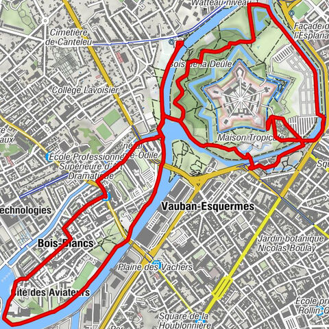 Bois Blancs - Église Saint-Charles - Cité des Aviateurs - Lille