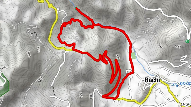 Κ. Βαυκερής - Καταρράκτης Δημοσάρη-Νυδρίου - Ράχη