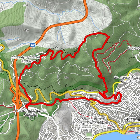 Δήμος Καβάλας - Χίλια - Δεξαμενή - Καβάλα