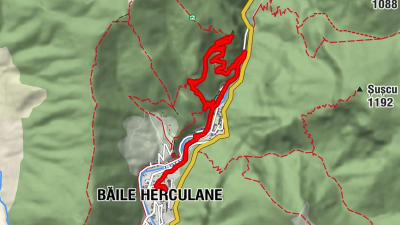 Băile Herculane - Grota Haiducilor - Biserica Romano-Catolică