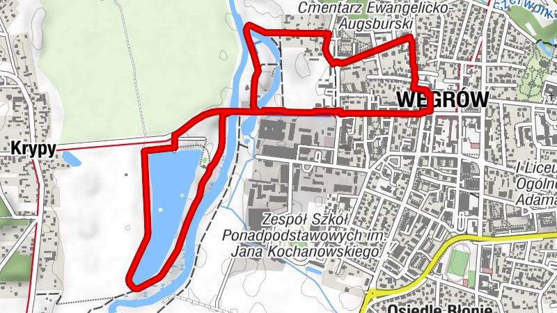 Węgrów - Krypy - powiat węgrowski