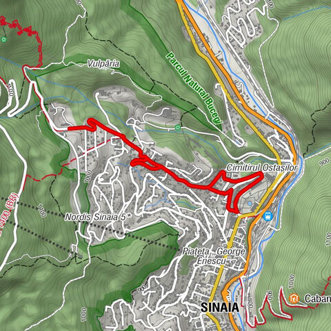 Sinaia - BIserica nouă - Sfânta Treime - Biserica veche - Adormirea Maicii Domnului