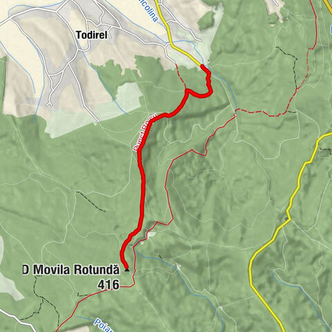 Bârnova - Dealul Bobeica - D Movila Rotundă