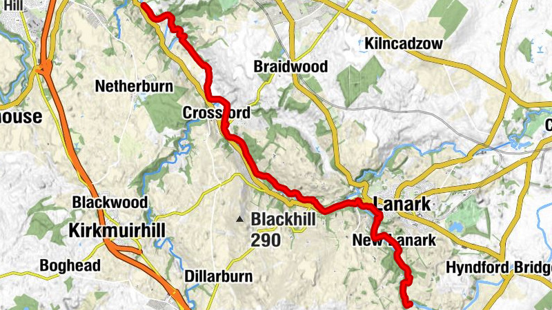 Rosebank - Crossford - Lanark - South Lanarkshire