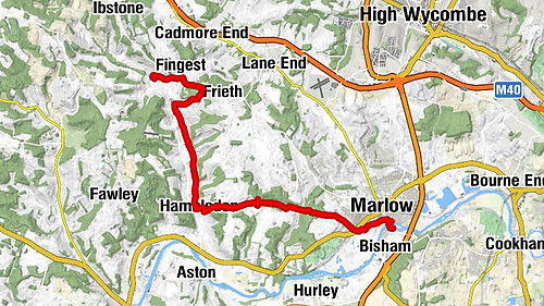 Maidenhead - All Saints - High Wycombe - Turville