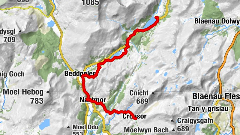 Beddgelert - Nantgwynant - Croesor