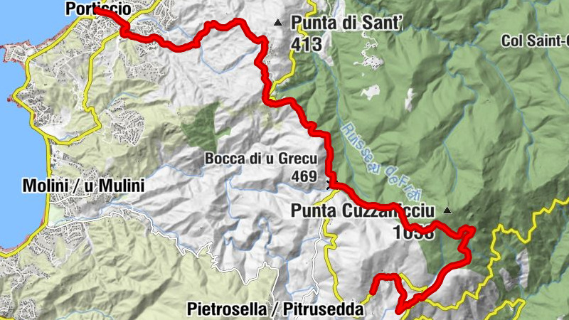 Porticcio - Bocca di u Grecu - Église Saint-Pierre - A riserva di Bisina