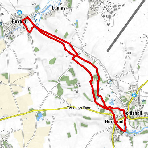 Horstead - All Saints - Buxton - Saint Andrew